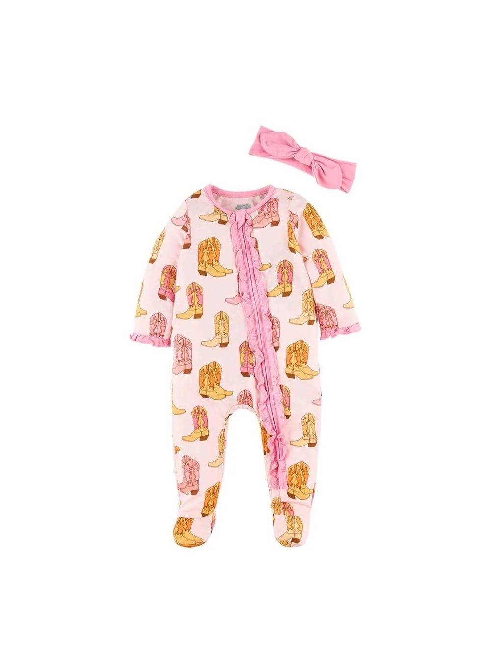 Mudpie Bamboo Cowgirl Boots Sleeper
